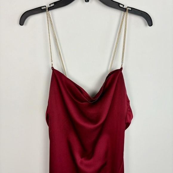 FLAWS NBD Alessi Gown in Burgundy Size XS - Picture 3 of 14